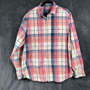 Tommy Bahama Long Sleeve TORTOLA SUNWASH CHECK Camp Shirt XL,
